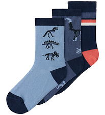 Name It Strømper - 3-pak - NmmFrilo - Navy Blazer