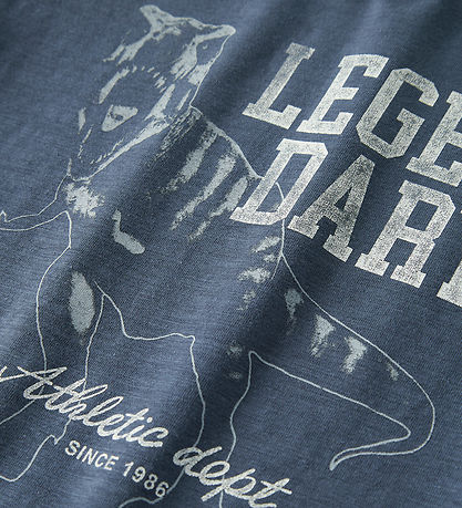 Name It T-shirt - NmmFeath - Vintage Indigo