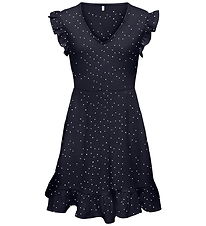 Kids Only Kjole - KogHillary - Night Sky/White Dots