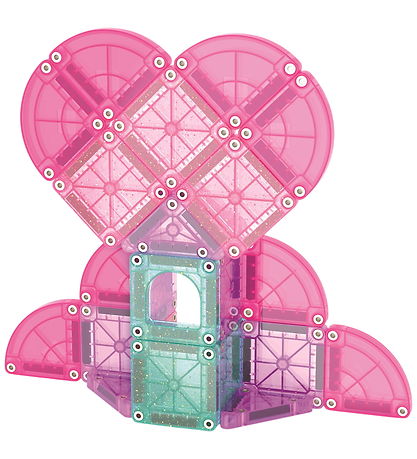 Magna-Tiles Mini Magnetsæt - 26 dele - Heart to Heart