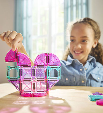 Magna-Tiles Mini Magnetsæt - 26 dele - Heart to Heart