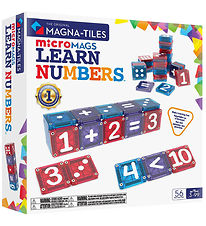 Magna-Tiles Magnetset – 56 Teile – Zahlen lernen