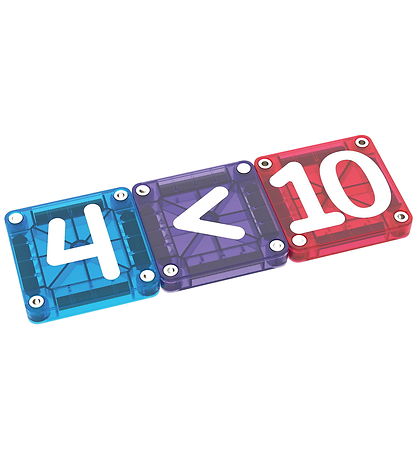 Magna-Tiles Magnetsæt - 56 dele - Learn Numbers