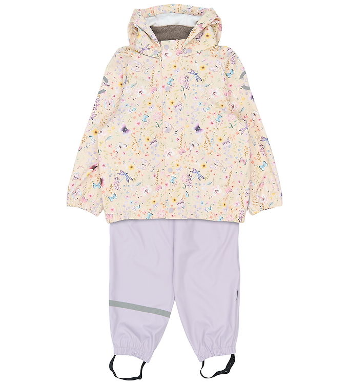 Mikk-Line Regntøj - PU - Butterfly AOP