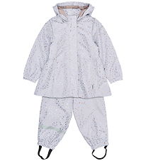 Mikk-Line Regntøj - PU - Heart Sprinkle Foil AOP