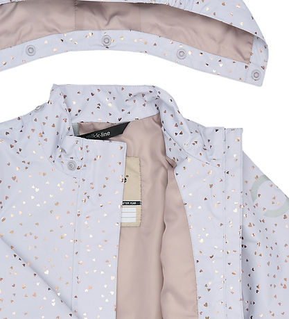 Mikk-Line Regntøj - PU - Heart Sprinkle Foil AOP