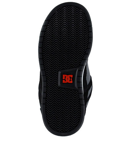 DC Sko - STAG - Sort/Grå/Rød
