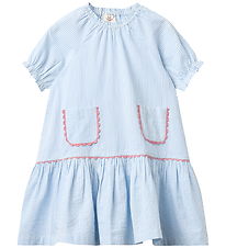 Copenhagen Colors Kjole - Sky Blue/Cream