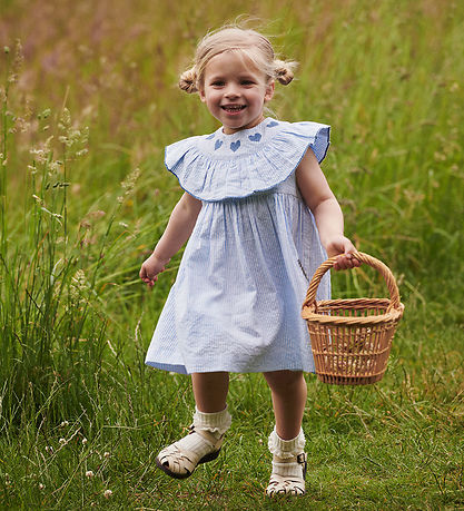 Copenhagen Colors Kjole - Sky Blue/Cream