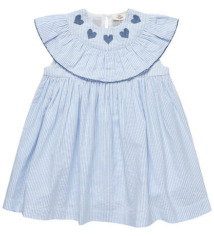 Copenhagen Colors Kjole - Sky Blue/Cream