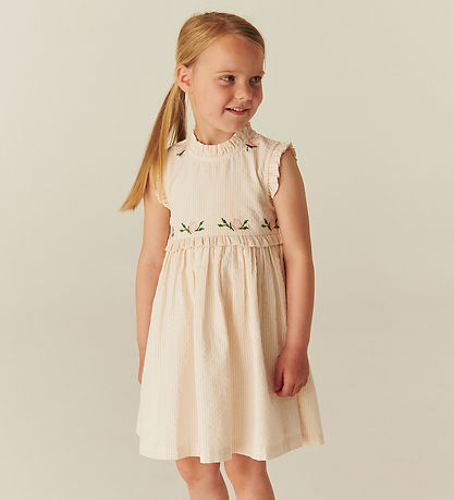 Copenhagen Colors Kjole - Dusty Rose/Cream