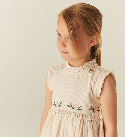 Copenhagen Colors Kjole - Dusty Rose/Cream