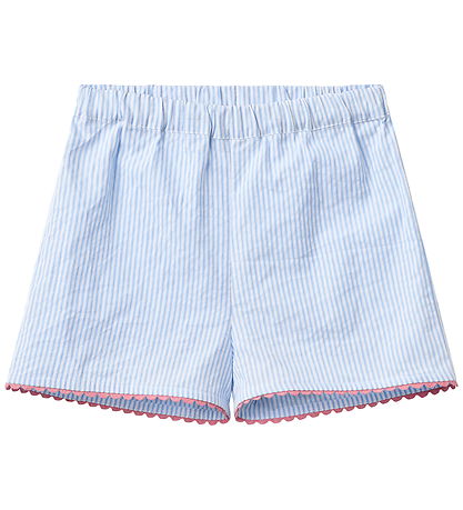 Copenhagen Colors Sommresæt - Top/Shorts - Sky Blue/Cream