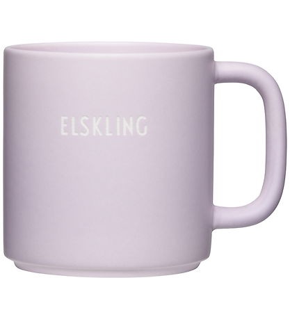 Design Letters Krus - Siblings - Elskling - Purple Thistle
