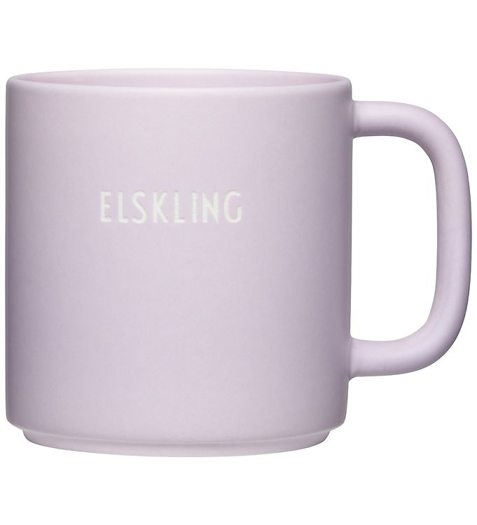 Design Letters Krus - Favourite Little - Elskling - Purple Thist