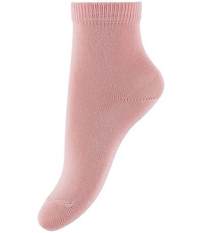 Condor Strømper - 2-pak - Pale Pink m. Blomster