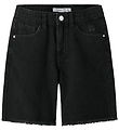 Name It Shorts - Wide - NkfBella - Black Denim