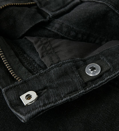 Name It Shorts - Wide - NkfBella - Black Denim