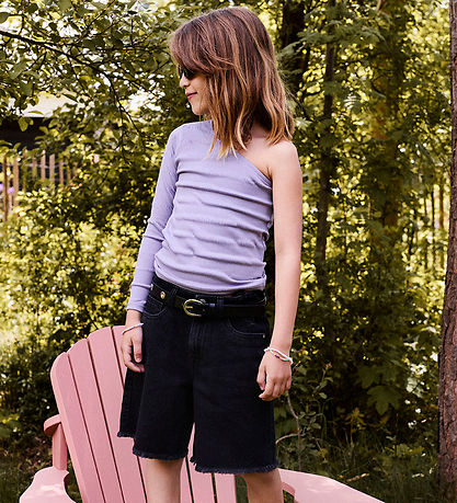 Name It Shorts - Wide - NkfBella - Black Denim