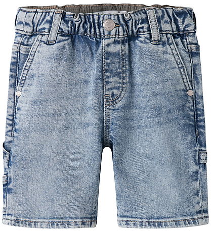 Name It Shorts - Bermuda - NmmBen - Light Blue Denim