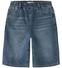 Name It Shorts - Bermuda - NkmBen X Skater - Medium Blue Denim