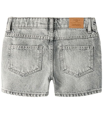 Name It Shorts - NkfRose - Light Grey Denim