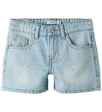 Name It Shorts - NkfRose - Light Blue Denim