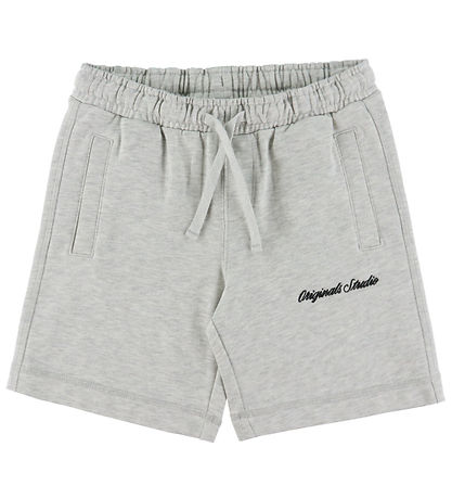 Jack & Jones Shorts - Sweat - JpstKarl - White Melange