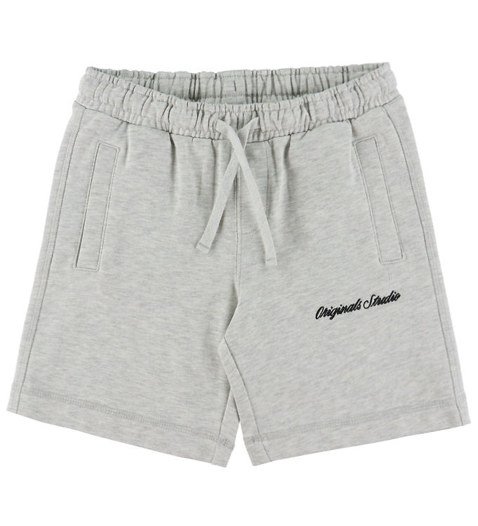 Jack & Jones weatshorts - JpstKarl - White Melange