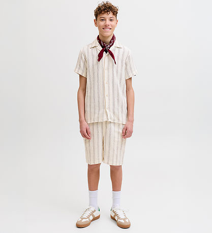 Jack & Jones Shorts - JpstJaiden - Antique White