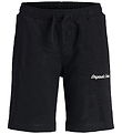 Jack & Jones Shorts - Sweat - JpstKarl - Black