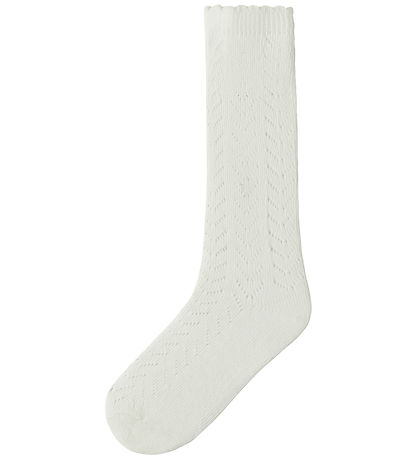 Lil Atelier Knæstrømper - NmfHerda - Coconut Milk