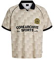 Jack & Jones T-shirt - Football - Mesh - JcoBreeze -  Sweet Corn
