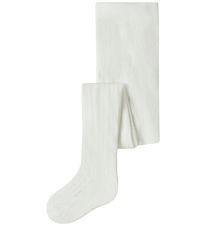 Lil Atelier Strømpebukser - MmfIlso - Coconut Milk