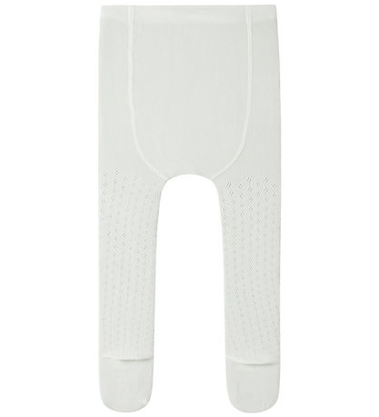 Lil Atelier Strømpebukser - MmfIlso - Coconut Milk