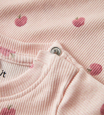 Name It Sæt - Body l/æ/Leggings - NbffoApple - Cradle Pink