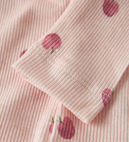 Name It Sæt - Body l/æ/Leggings - NbffoApple - Cradle Pink