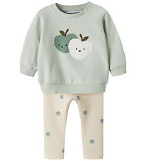 Name It Sweatsæt - NbnfoAppi - Pale Aqua