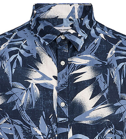 Jack & Jones Skjorte - JjHonolulu - Navy Blazer