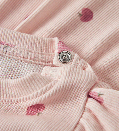 Name It Kjole - Rib - NbffoApple - Cradle Pink