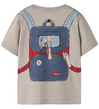 Name It T-shirt - NmmFum - Chateau Gray