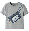 Name It T-shirt - NmmFum - Grey Melange