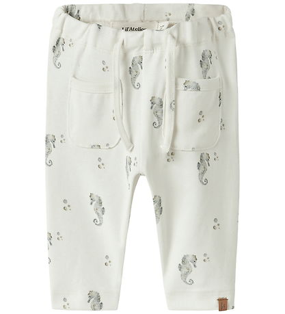 Lil Atelier Bukser - Loose - NbmGayo - Coconut Milk/Seahorse