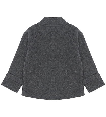 Mikk-Line Fleecejakke - Anthracite Melange