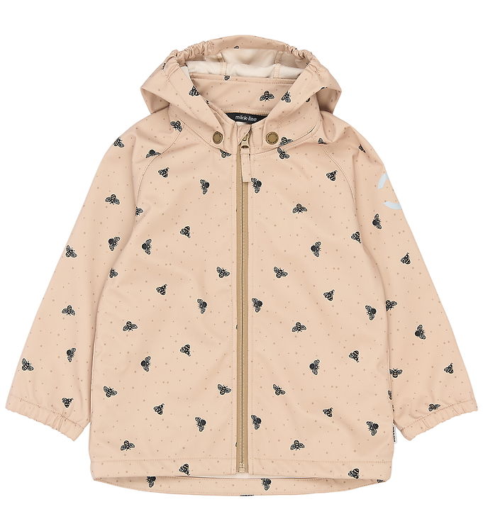 Mikk-Line Softshelljakke - AOP - Bumble Bee