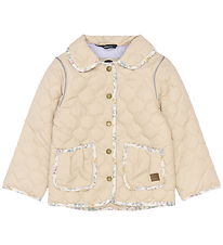 Mikk-Line Jakke - Quilted - Safari