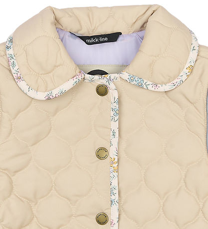 Mikk-Line Jakke - Quilted - Safari