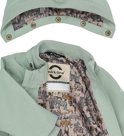 Mikk-Line Jakke - Ployester - Green Milieu