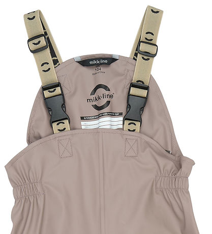 Mikk-Line Regnsæt - PU - Cinder/Block