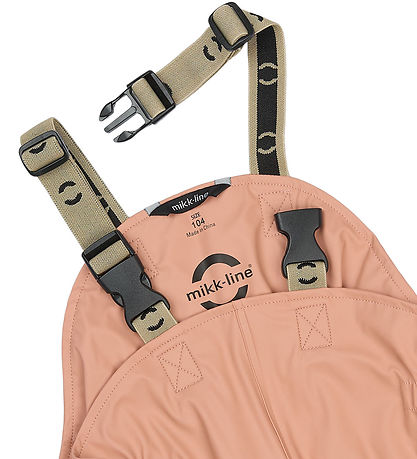 Mikk-Line Regnsæt - PU - Strawberry